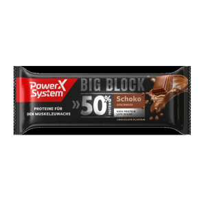 Power System Proteinová tyčinka Big Block bar čokoláda 100 g Power System